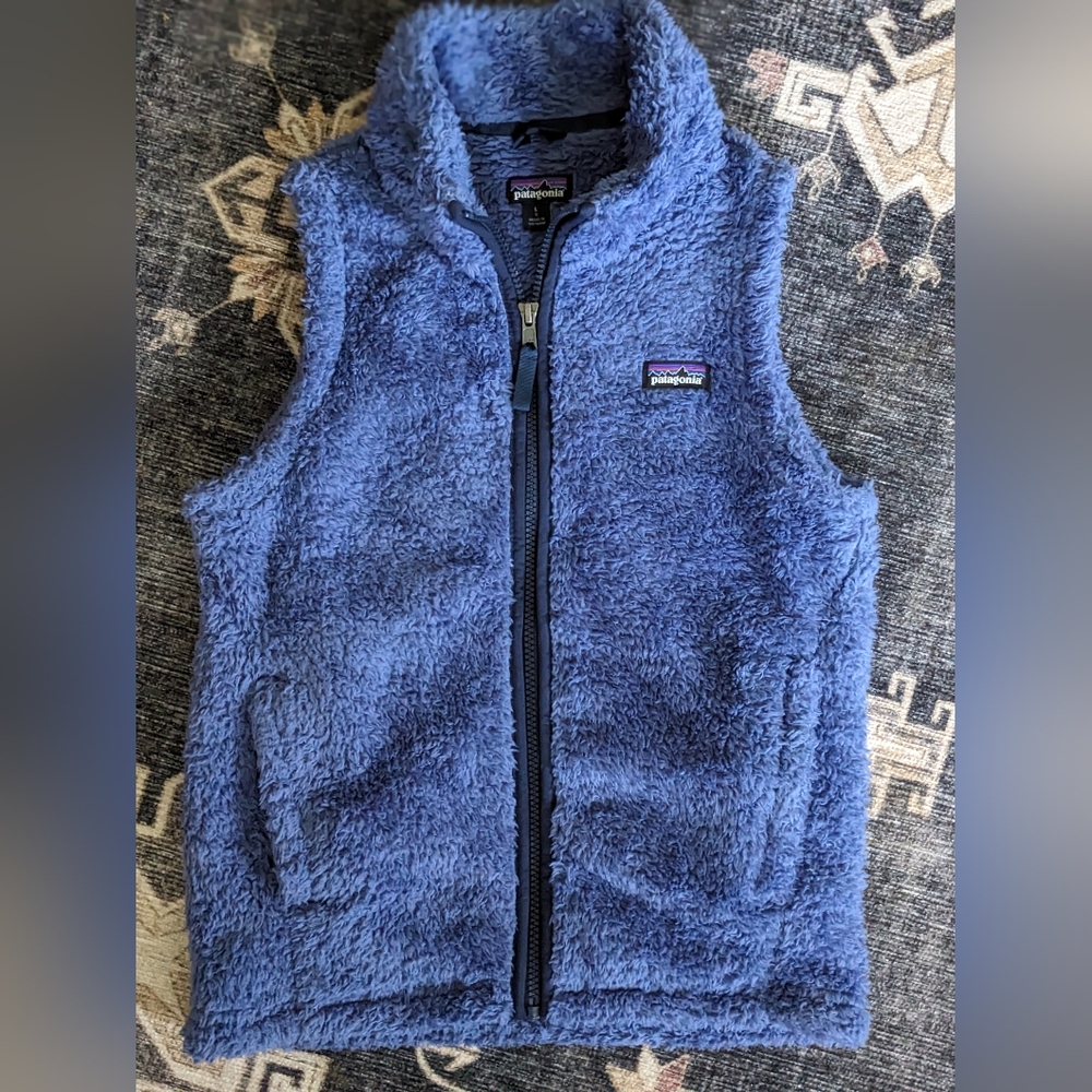 Patagonia fleece youth vest, size LG (12)